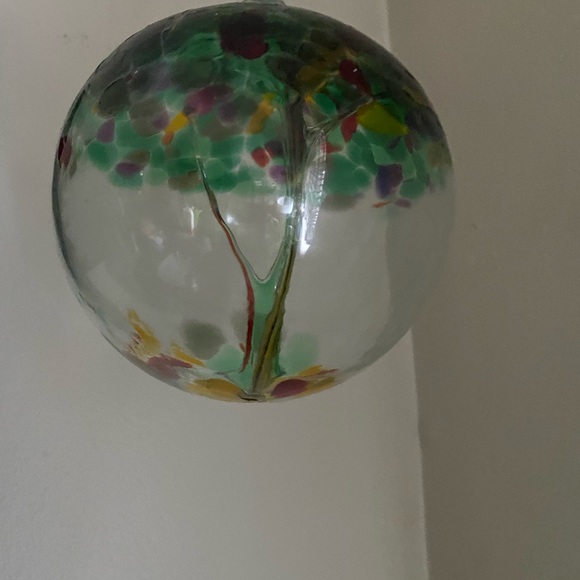 Blown glass ball “tree” - Picture 5 of 5